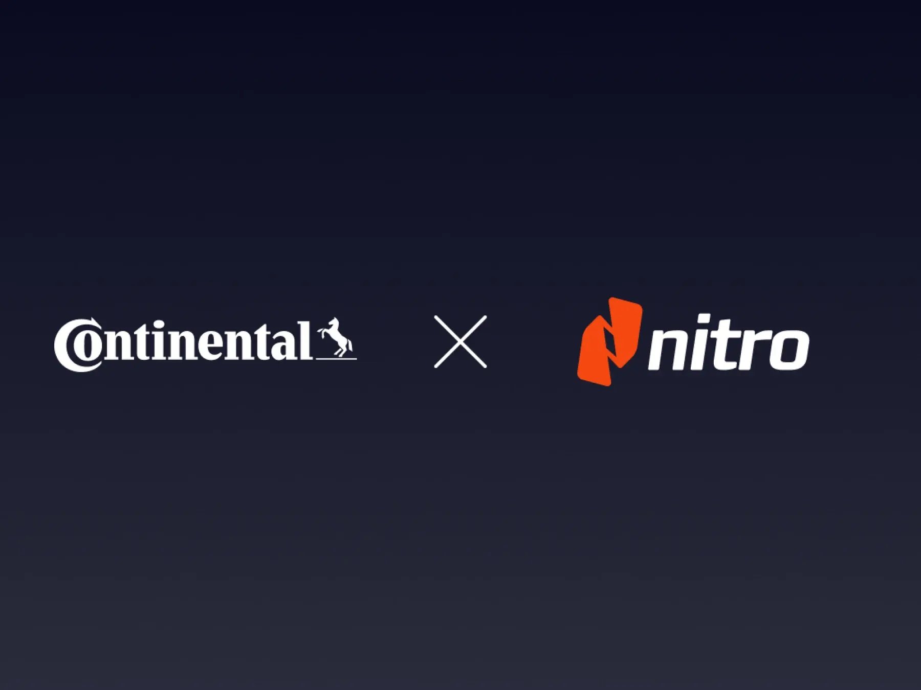 CONTINENTAL FINDS A STRATEGIC PARTNER IN NITRO